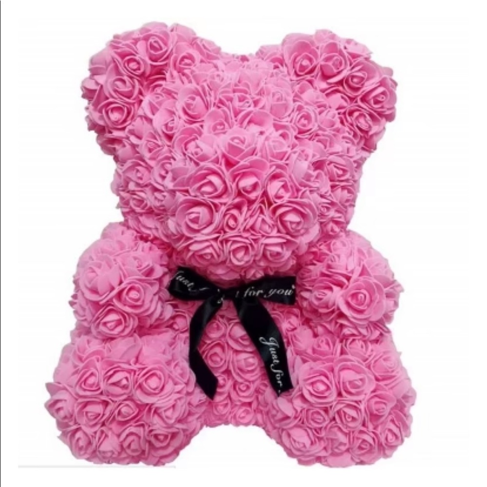 Artificial rose bear